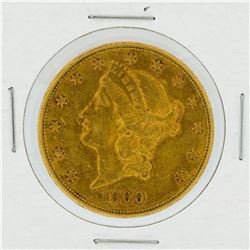 1900-S $20 AU Liberty Head Double Eagle Gold Coin