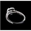 Image 3 : 1.06 ctw Diamond Ring - 14KT White Gold