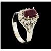 Image 4 : 1.17 ctw Ruby and Diamond Ring - Platinum