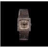 Image 1 : Jules Jurgensen 18KT White Gold 1.00 ctw Diamond Vintage Watch