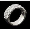 Image 4 : 2.96 ctw Diamond Ring - 14KT White Gold