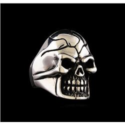 Classic Sterling Silver Skull Ring