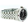 Image 2 : Rolex Stainless Steel 1.00 ctw Diamond and Ruby DateJust Men's Watch