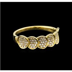 0.28 ctw Diamond Ring - 14KT Yellow Gold