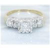 Image 4 : 1.00 ctw Diamond Ring - 14KT Yellow Gold