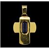 Image 1 : Cross Pendant -  14KT Yellow Gold