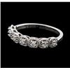 Image 1 : 0.20 ctw Diamond Ring - 14KT White Gold