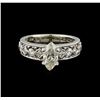 Image 2 : 1.71 ctw Diamond Ring - 18KT White Gold