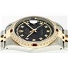 Image 6 : Rolex Two-Tone VVS Diamond and Ruby DateJust Men's Watch