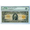 Image 1 : 1922 PMG VF 20 $20 Gold Certificate