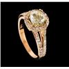 Image 4 : 2.43 ctw Diamond Ring - 14KT Rose Gold