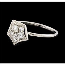 0.26 ctw Diamond Ring - 14KT White Gold