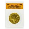 Image 1 : 2010 ANACS MS70 First Day $50 American Buffalo 1 Oz. Gold Coin