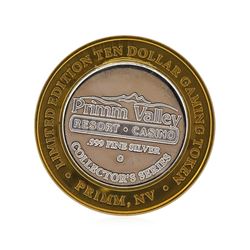 Limited Edition $10 Las Vegas .999 Silver Gaming Token