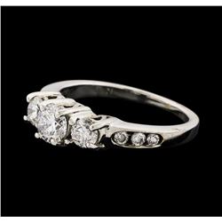 0.75 ctw Diamond Ring - 14KT White Gold