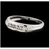 Image 1 : 0.30 ctw Diamond Ring - 14KT White Gold