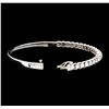 Image 4 : 1.65 ctw Diamond Bangle Bracelet - 14KT White Gold