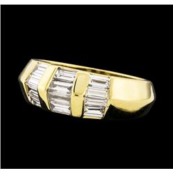 1.00 ctw Diamond Ring - 14KT Yellow