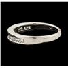 Image 3 : 0.50 ctw Diamond Ring - 14KT White Gold