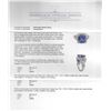Image 5 : 5.56 ctw Tanzanite and Diamond Ring - 14KT White Gold
