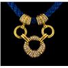 Image 1 : 3.12 ctw Diamond Necklace - 18KT Yellow Gold