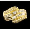 Image 2 : 1.79 ctw Diamond Ring - 18KT Yellow Gold