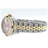 Image 7 : Rolex Two-Tone Pink MOP Ruby String Diamond DateJust Ladies Watch