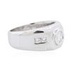 Image 2 : 14KT White Gold 0.94 ctw Diamond Ring