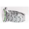 Image 3 : Rolex Stainless Steel Emerald and Diamond Submariner Men's Watch