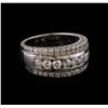 Image 1 : 14KT White Gold 1.26 ctw Diamond Ring