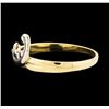 Image 3 : 14KT Two Tone High Polish Ring