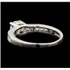 Image 3 : 0.70 ctw Diamond Ring - 14KT White Gold