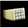 Image 1 : 1.50 ctw Diamond Ring - 14KT Yellow Gold