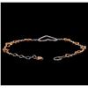 Image 3 : 0.86 ctw Diamond Bracelet - 14KT Two-Tone Gold