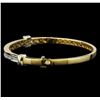 Image 2 : 14KT Yellow Gold 1.49 ctw Diamond Bracelet