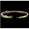 Image 3 : 14KT Yellow Gold 1.49 ctw Diamond Bracelet