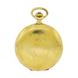 Vintage Omega Pocket Watch - 14KT Yellow Gold