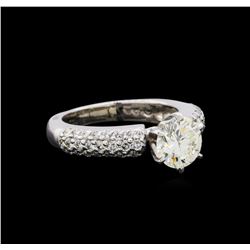 2.10 ctw Diamond Ring - 14KT White Gold