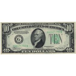 1934-A $10 Choice Circulated Federal Reserve Note