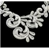Image 1 : Hand Painted Necklace - Rhodium Plated