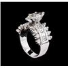 Image 4 : 3.99 ctw Diamond Ring - 14KT White Gold