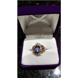 14 KY Yellow Gold Ladies Ring