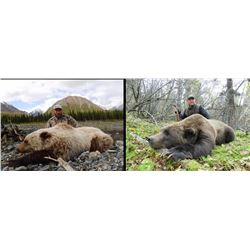 One on One Ten Day Grizzly and Black Bear Hunt for One