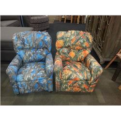 Two Children's Recliners