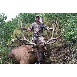 Utah State Conservation Tag # 168 Bull Elk, Wasatch Unit, Any Weapon