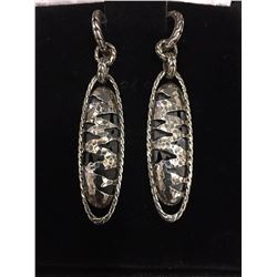 John Hardy Sterling Silver Earrings