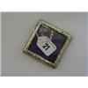 Image 1 : A SQUARE MINIATURE FRAME, Birmingham 1904, 7cm £20-30...