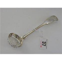 A CASTING LADLE, Fiddle thread and shell, maker W.C, London 1831        £40-60...