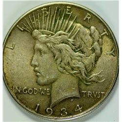 1934-P Peace-Silver-Dollar