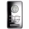 Image 1 : 10 oz .999 Pure Silver Bar - Morgan Dollar Design